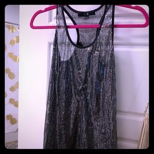 Glitter Sequin Tank Top